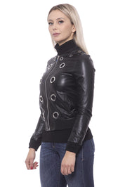 Veste en viscose noire