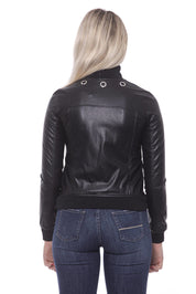 Veste en viscose noire