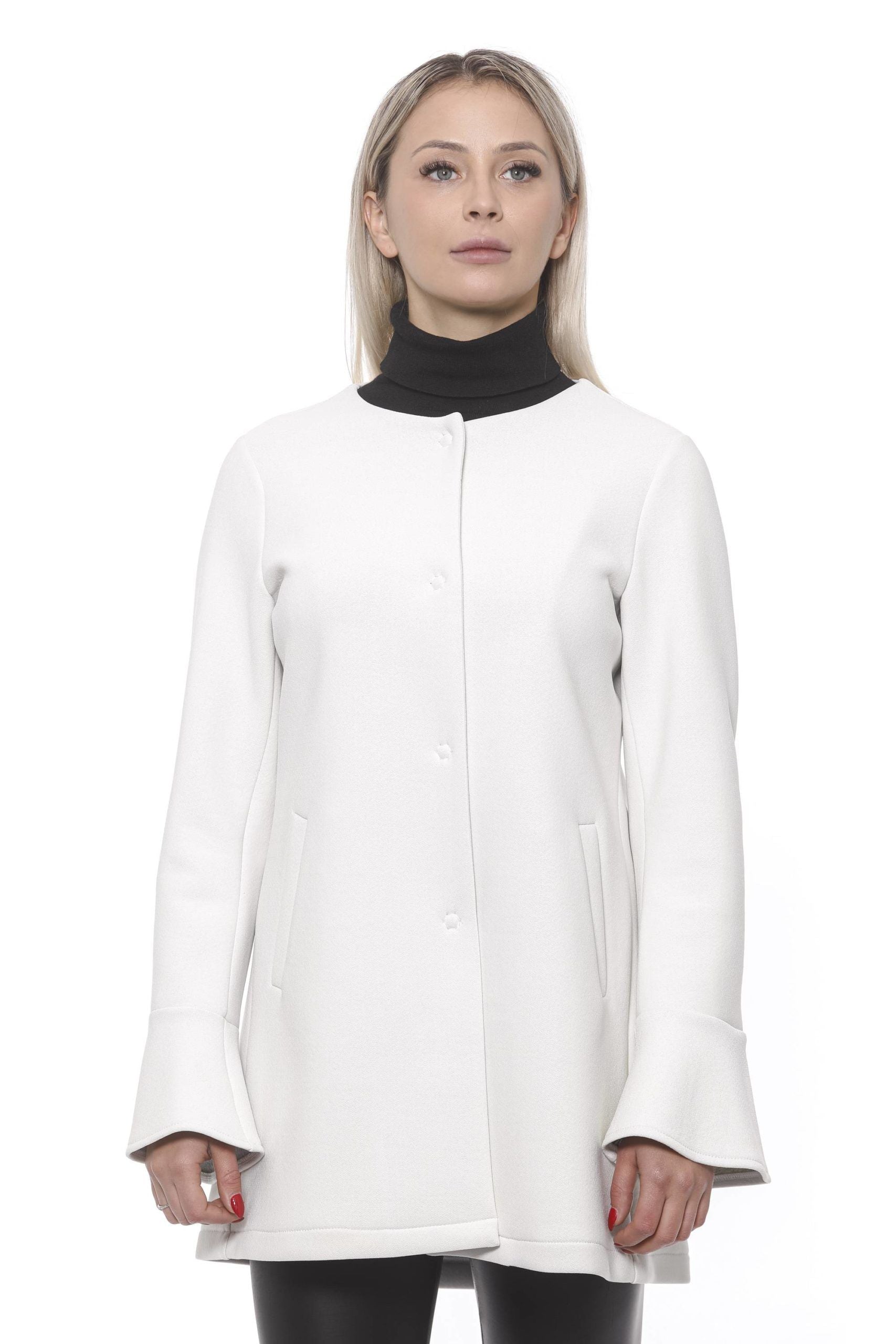 Veste et manteau en néoprène blanc