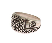 Ring aus 925er-Sterlingsilber mit Rhodium