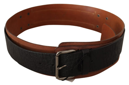 Elegant Dual-Tone Leather Fashion Belt