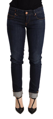 Chic Dark Blue Skinny Jeans