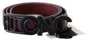 Elegant Leather Fashion Belt in Rich Brown