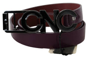 Elegant Leather Fashion Belt in Rich Brown