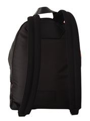 Sleek Urban Backpack in Black and Red