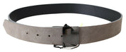 Classic Brown Leather Adjustable Belt