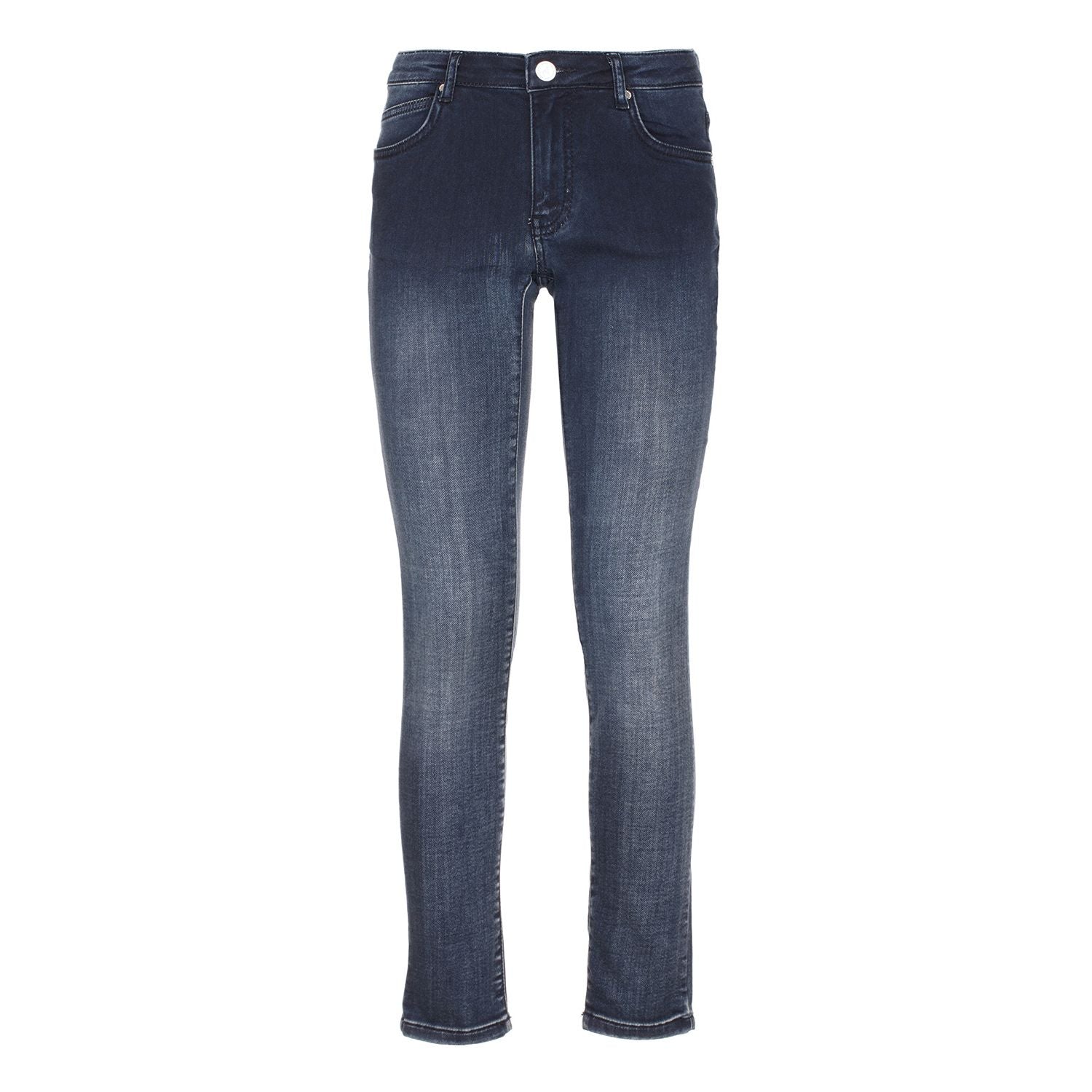 Jean et pantalon en coton bleu