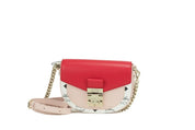 Patricia Mini Firefly Rouge Visetos Cuir Bandoulière Ceinture Sac À Main Sac À Main