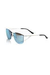 Silver Metallic Men's Sunglass