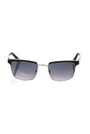 Black Metallic Fiber Men Sunglass