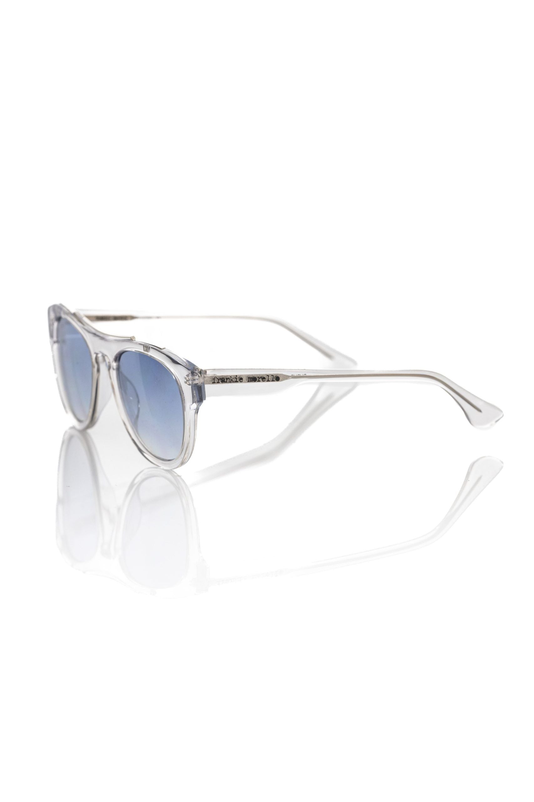 White Acetate Men Sunglass