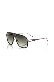 Brown Metallic Fiber Men Sunglass