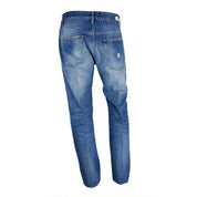 Blaue Jeans und Hose aus Baumwolle