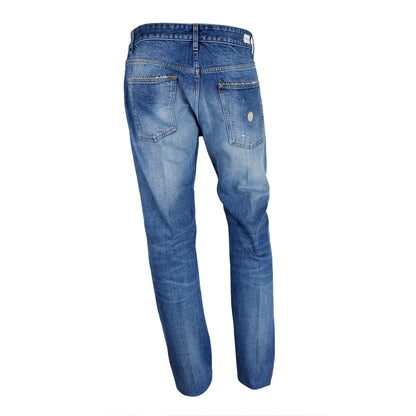 Blaue Jeans und Hose aus Baumwolle