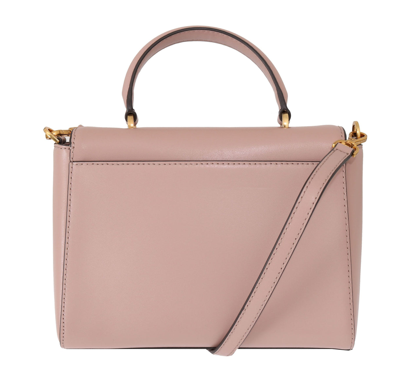 Sac bandoulière en cuir rose MINDY