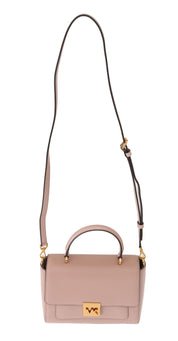 Sac bandoulière en cuir rose MINDY