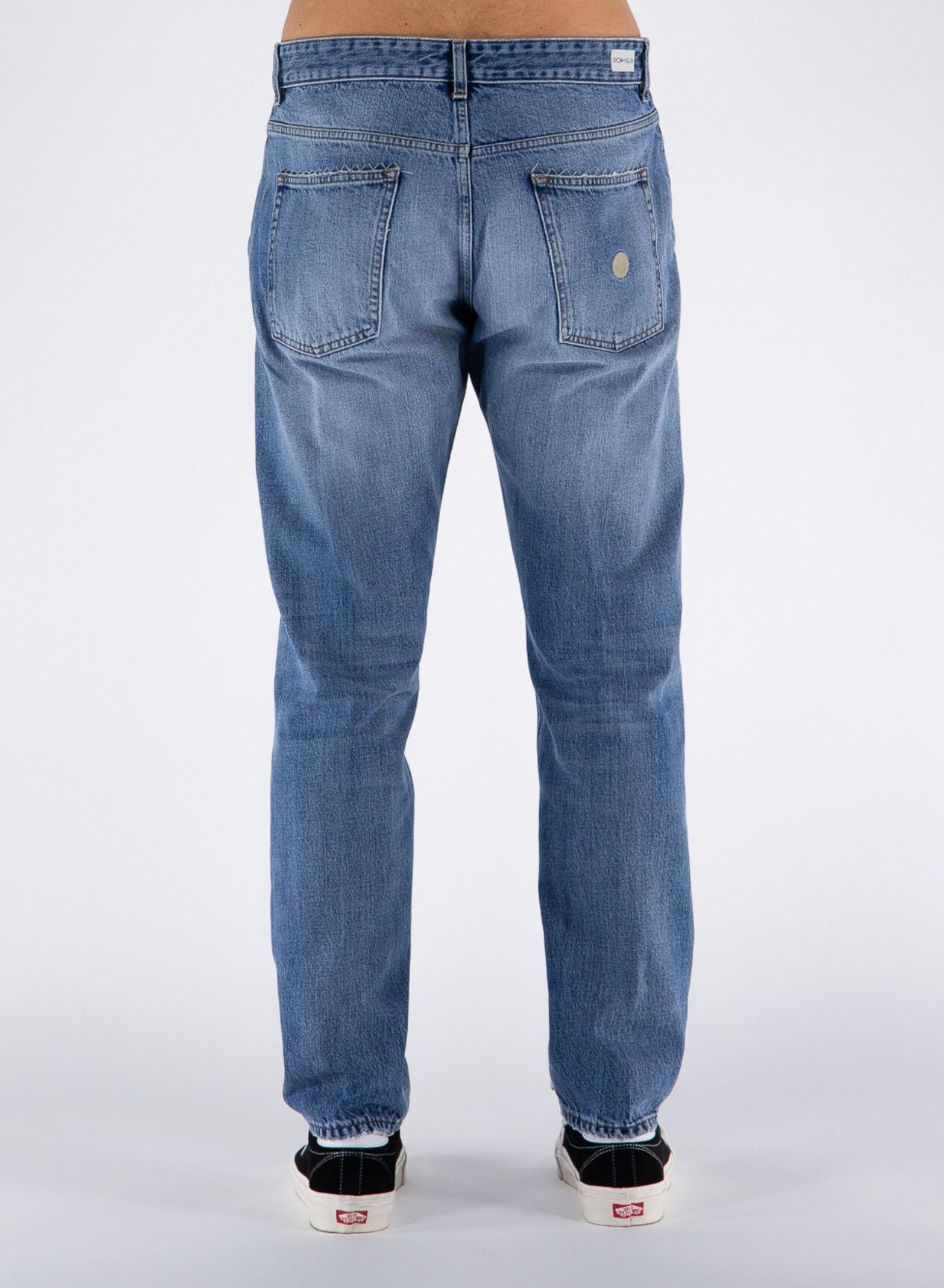 Jean et pantalon en coton bleu