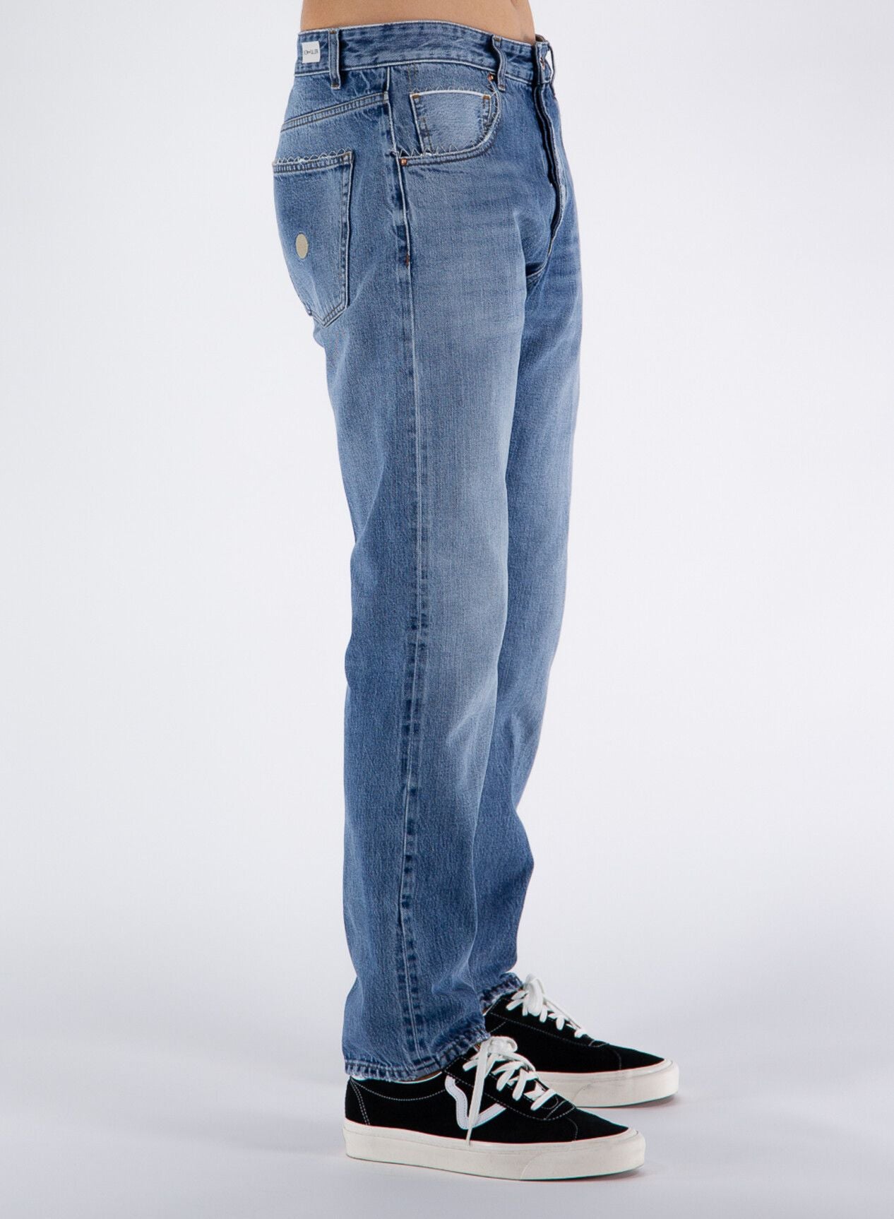 Blaue Jeans und Hose aus Baumwolle