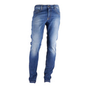 Blaue Jeans und Hose aus Baumwolle