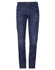 Blue Cotton Men Jean