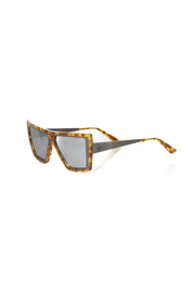 Brown Acetate Women Sunglass