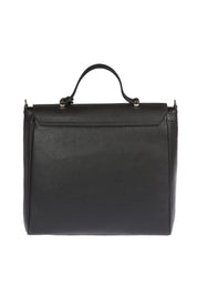 Black Leather Women Handbag