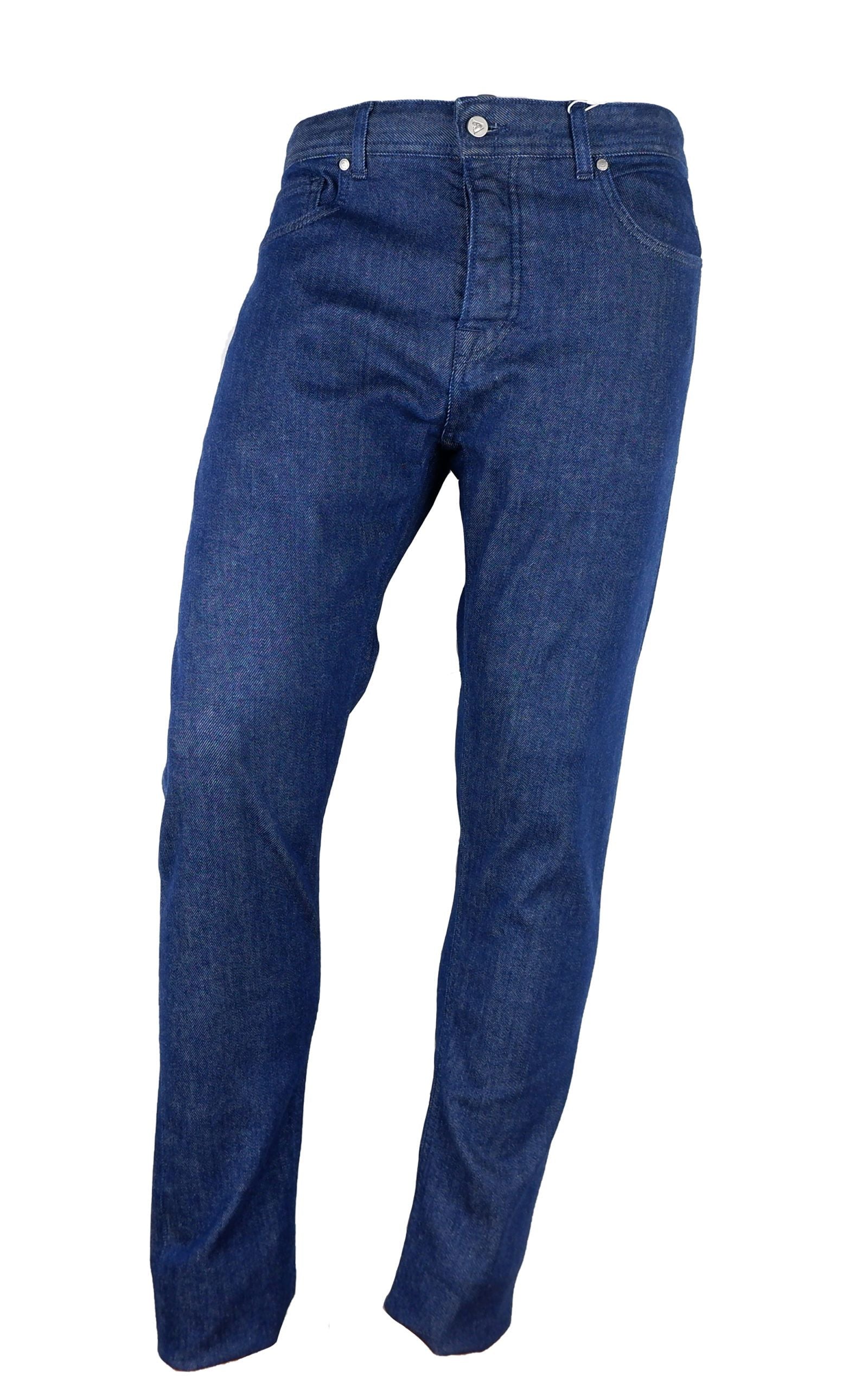 Blue Cotton Men Jean