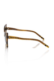 Brown Acetate Women Sunglass