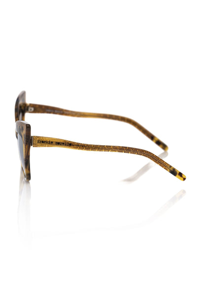 Brown Acetate Women Sunglass