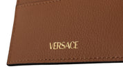 Elegant Medusa Calf Leather Card Holder