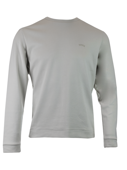 Sweat Col Rond En Coton Beige