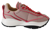 Ballet Pink Chic Padded Sneakers