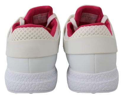 Chaussures de baskets Becky en polyester blanc