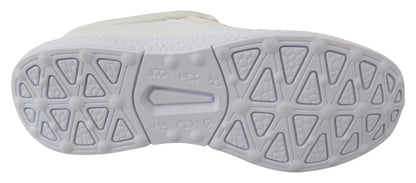 Chaussures de baskets Becky en polyester blanc