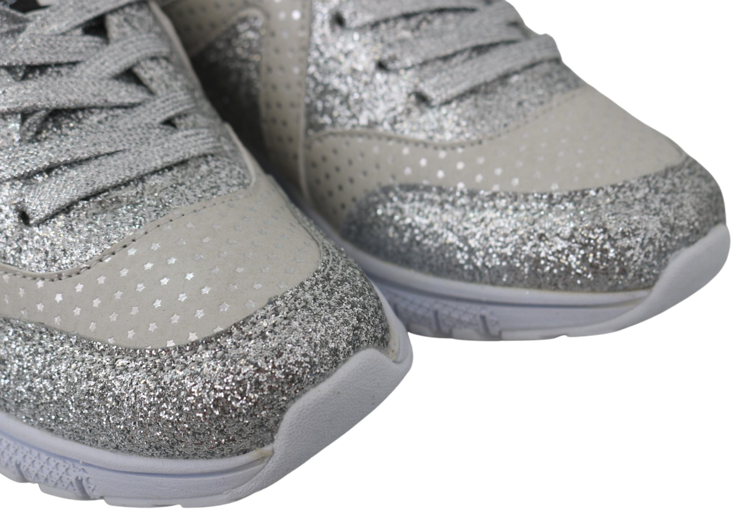 Chic Silver Runner Jasmines Sneakers