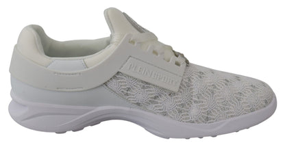 Weiße Runner Beth Sneakers aus Polyester