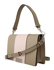 Chic Sage Shoulder Bag with Dual Straps