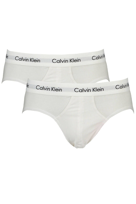 White Cotton Men Brief