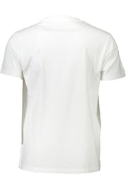 White Cotton Men T-Shirt