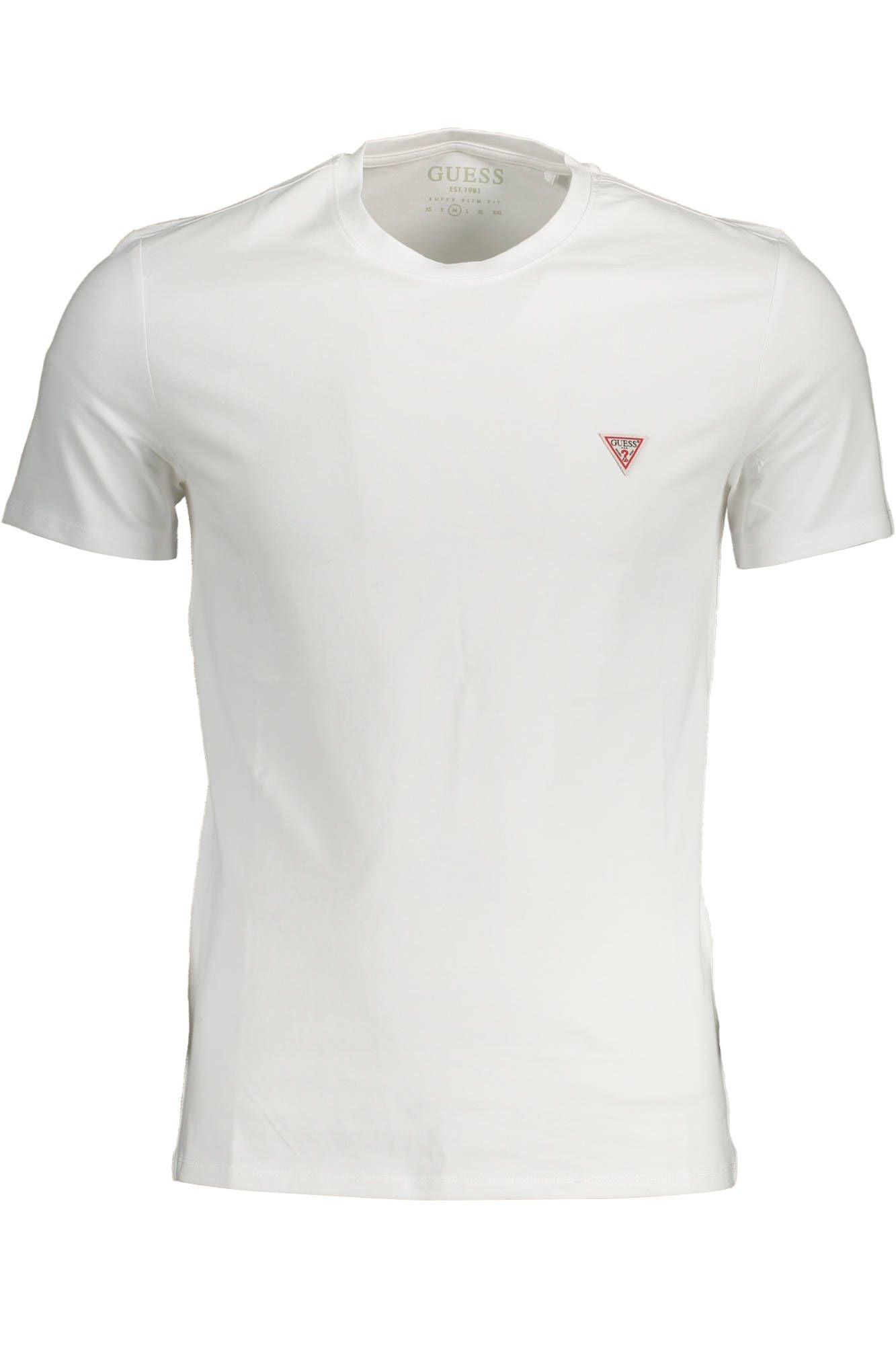 White Cotton Mens TShirt