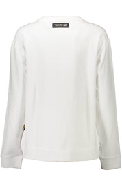 White Cotton Women Sweater