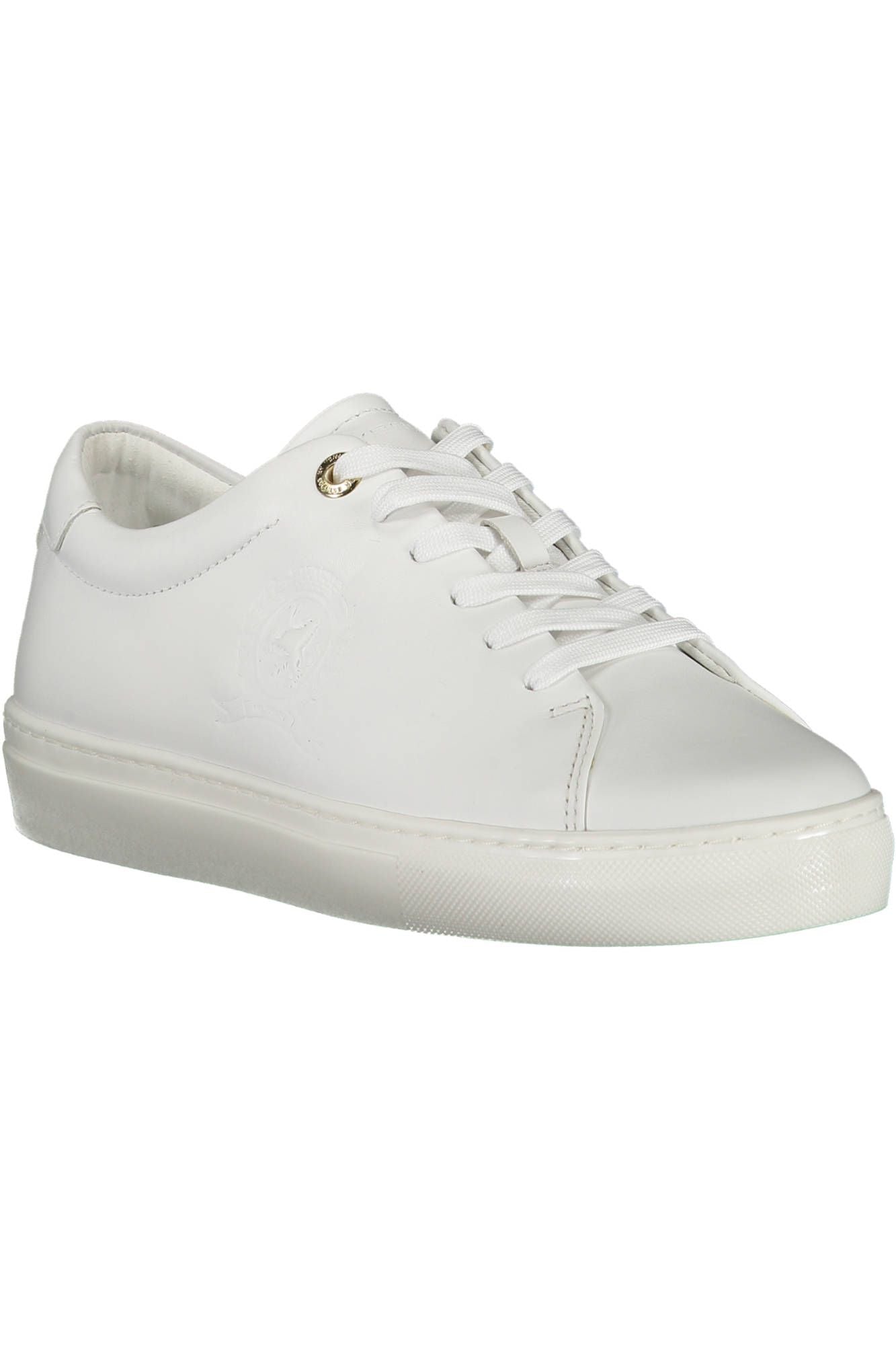 White Leather Women Sneaker