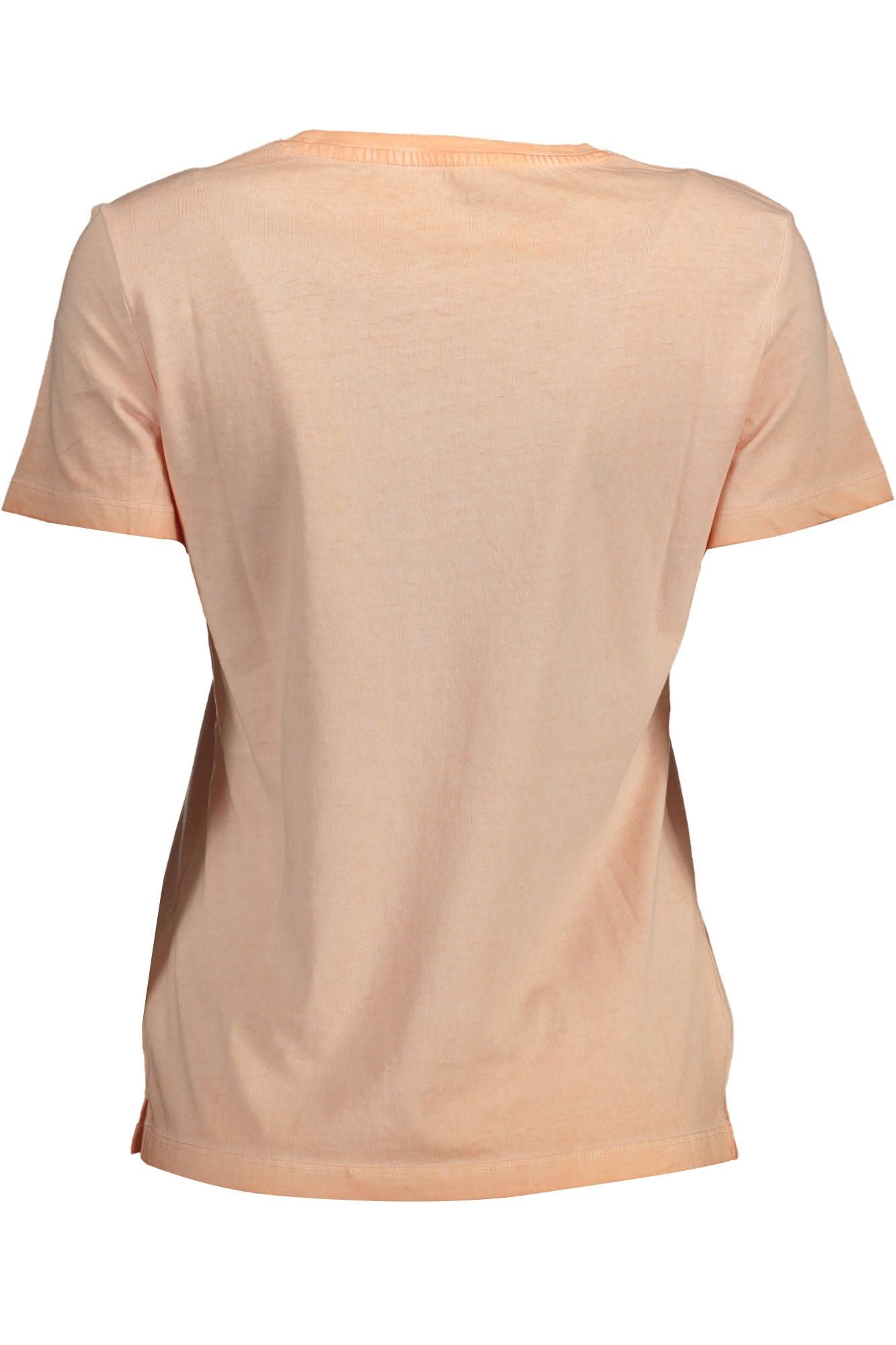 Pink Cotton Women T-Shirt