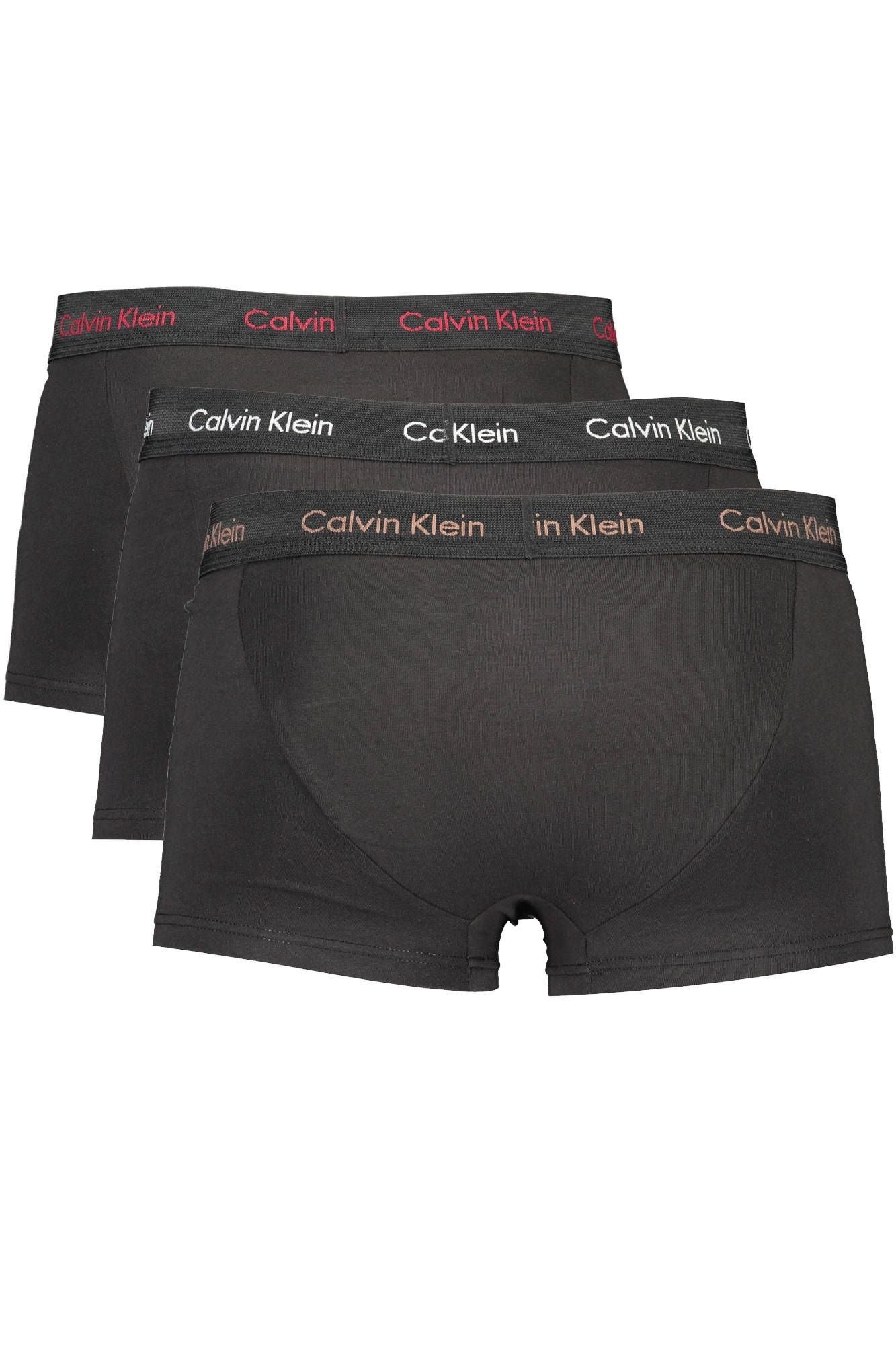 Black Cotton Men Underwear Trunk Pack