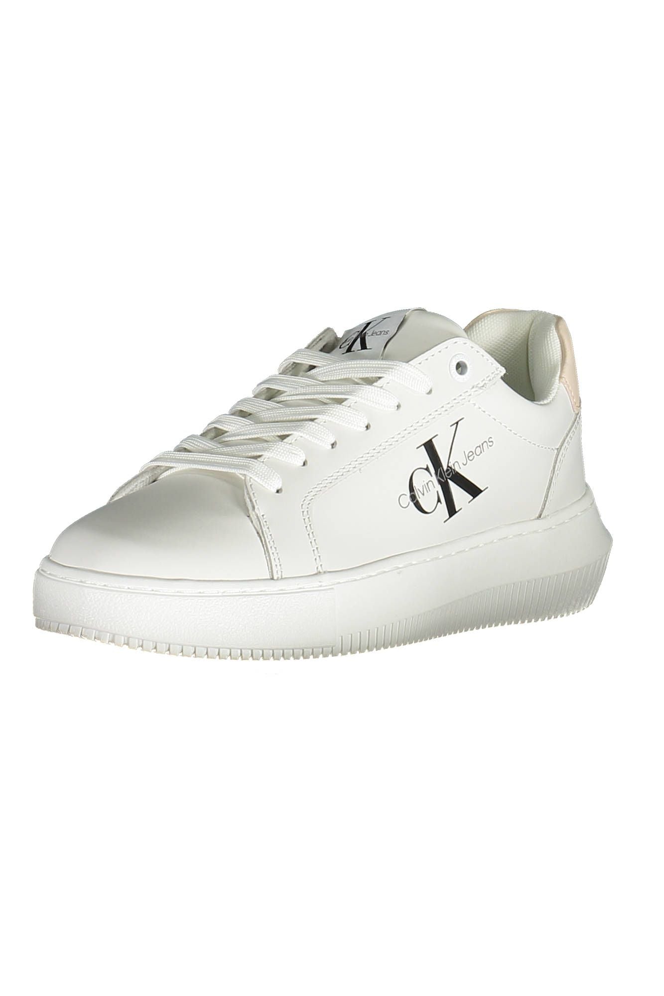 White Leather Women Sneaker