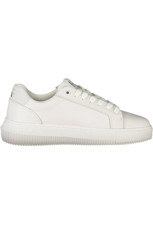 White Leather Womens Sneaker