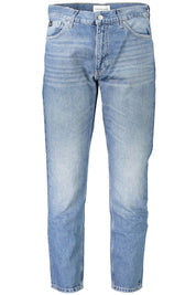 Blue Cotton Men Jeans