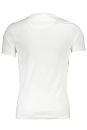 White Cotton Men T-Shirt