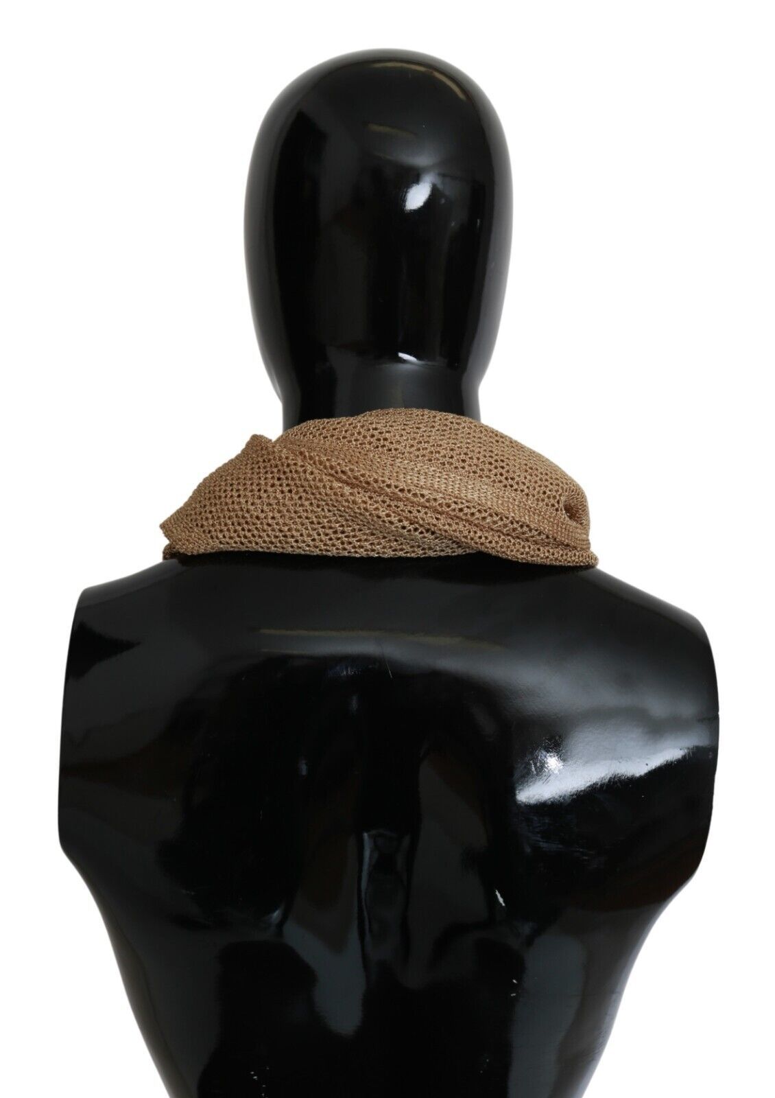 Foulard châle d'hiver marron pour le cou