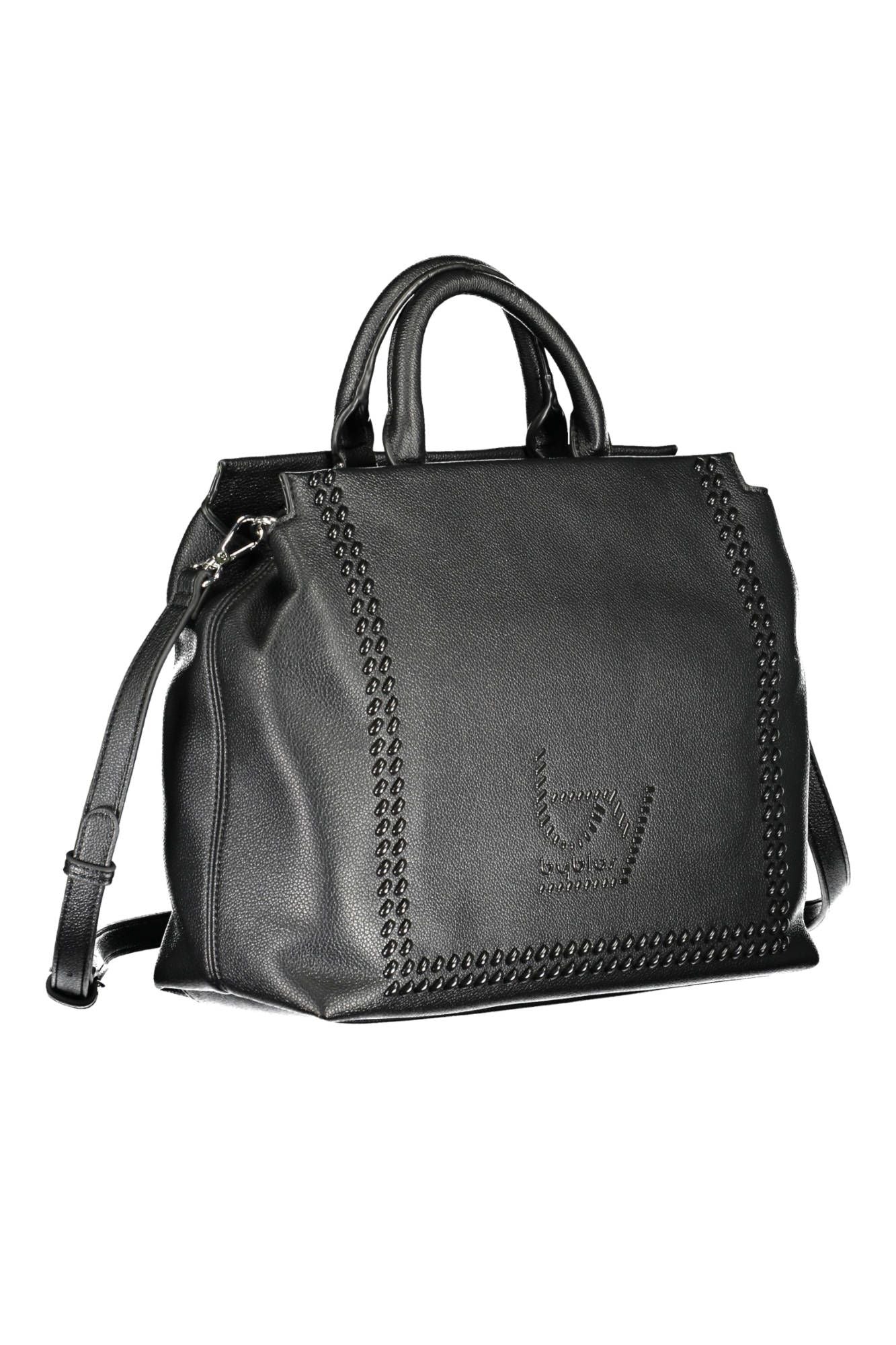 "Black Polyethylene Women Handbag"